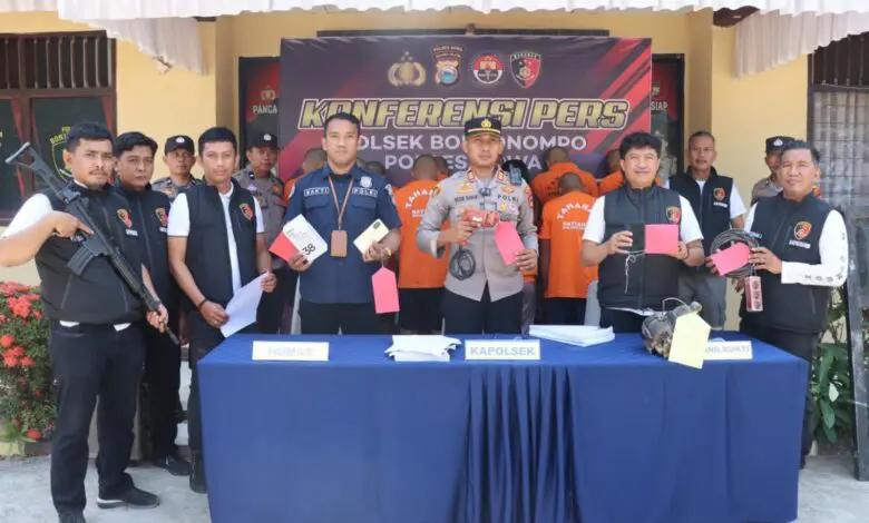 Belasan Pelaku Copet, Jambret dan Curat Ditangkap di Gowa Belasan Pelaku Copet, Jambret dan Curat Ditangkap di Gowa