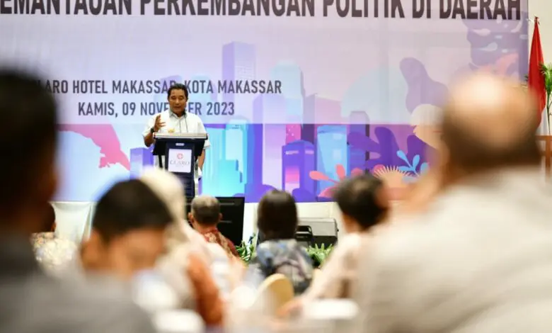 Sulsel Tuan Rumah Bimtek Sistem Informasi Pemantauan Perkembangan Politik KTI Sulsel Tuan Rumah Bimtek Sistem Informasi Pemantauan Perkembangan Politik KTI