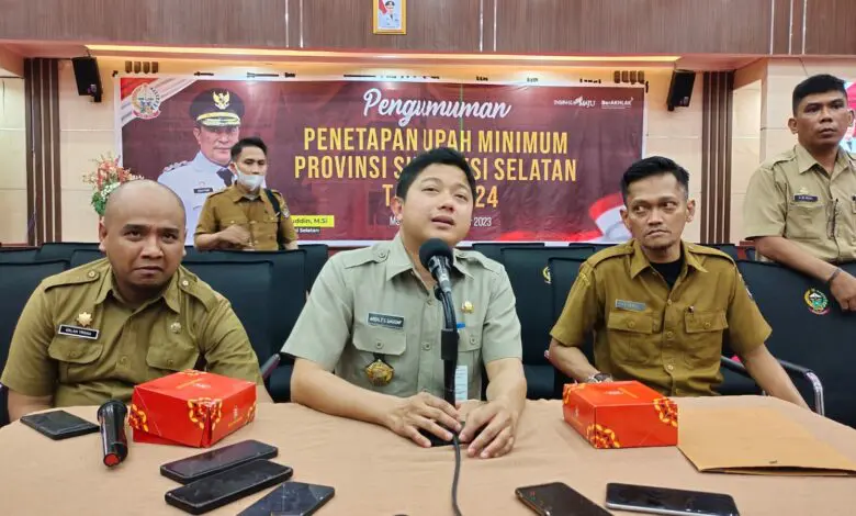 Pengumuman UMP Sulsel Ditunda, Disampaikan Besok Pengumuman UMP Sulsel Ditunda, Disampaikan Besok