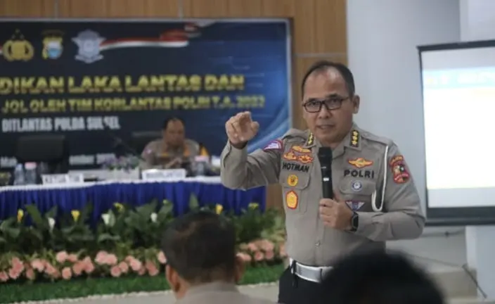 Tim Monev Kasubditlaka Ditgakkum Korlantas Polri Sambangi Ditlantas Polda Sulsel Tim Monev Kasubditlaka Ditgakkum Korlantas Polri Sambangi Ditlantas Polda Sulsel