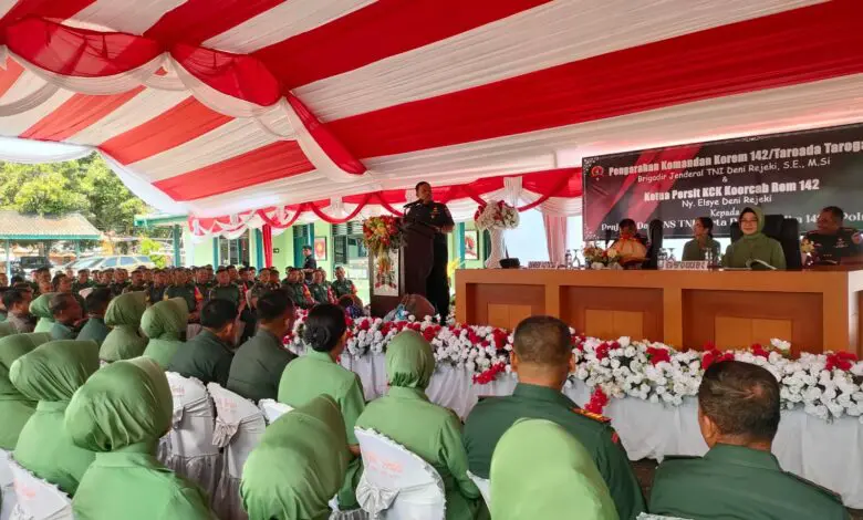 Danrem 142/Tatag Ingatkan Netralitas TNI Saat Kunjungi Kodim Polman Danrem 142/Tatag Ingatkan Netralitas TNI Saat Kunjungi Kodim Polman