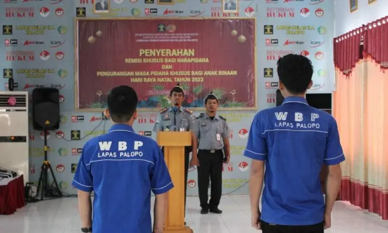 Natal 2023, Ratusan Warga Binaan di Sulsel Dapat Remisi Natal 2023, Ratusan Warga Binaan di Sulsel Dapat Remisi