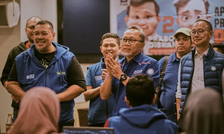 Optimis Satu Putaran, Zulhas Yakin Prabowo-Gibran Menang 70 Persen di Sulsel Optimis Satu Putaran, Zulhas Yakin Prabowo-Gibran Menang 70 Persen di Sulsel