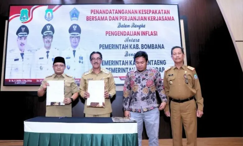 Kendalikan Inflasi, Pemkab Bombana Kerja Sama Dengan Bantaeng dan Sidrap Kendalikan Inflasi, Pemkab Bombana Kerja Sama Dengan Bantaeng dan Sidrap