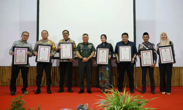 Forkopimda Makassar Berkumpul di Markas Kodim Forkopimda Makassar Berkumpul di Markas Kodim