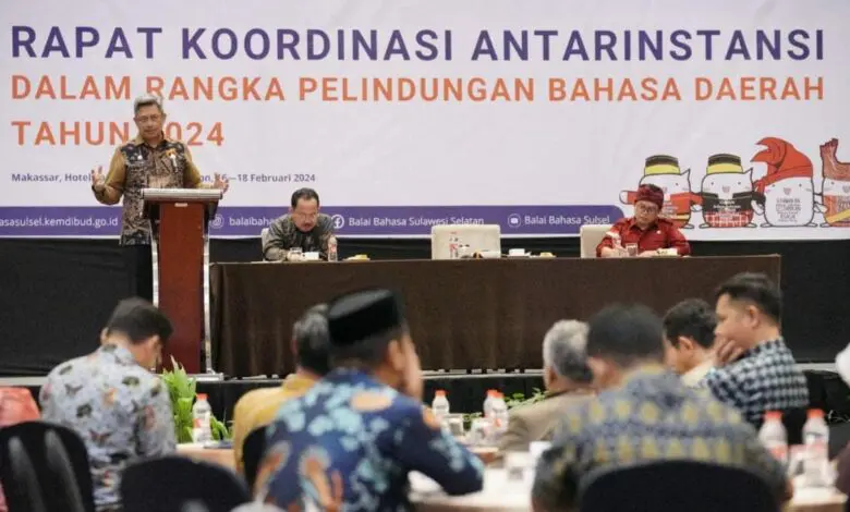 Pemprov Sulsel dan Sulbar Gelar Rakor Perlindungan Bahasa Daerah Pemprov Sulsel dan Sulbar Gelar Rakor Perlindungan Bahasa Daerah