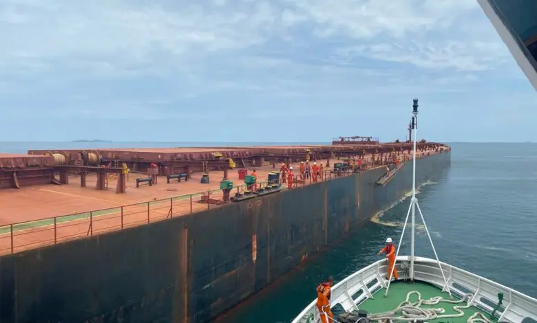 Alami Kecelakaan Kerja, Basarnas Makassar Evakuasi Kru Kapal MV Heng Sang Alami Kecelakaan Kerja, Basarnas Makassar Evakuasi Kru Kapal MV Heng Sang