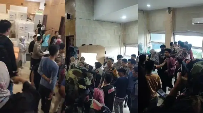 Keributan Terjadi Saat Penghitungan Suara Caleg DPRD Provinsi di Makassar Keributan Terjadi Saat Penghitungan Suara Caleg DPRD Provinsi di Makassar