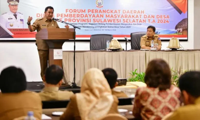 Tahun Ini, 2.266 Desa di Sulsel Dapat Kucuran Dana Rp2,019 Triliun Tahun Ini, 2.266 Desa di Sulsel Dapat Kucuran Dana Rp2,019 Triliun