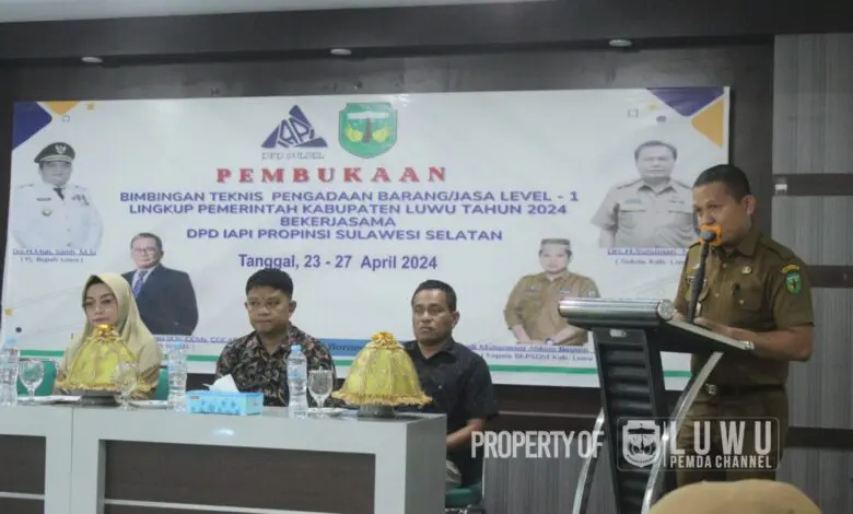 BKPSDM Luwu Bekali ASN Pelatihan Pengadaan Barang dan Jasa Level-1 BKPSDM Luwu Bekali ASN Pelatihan Pengadaan Barang dan Jasa Level-1