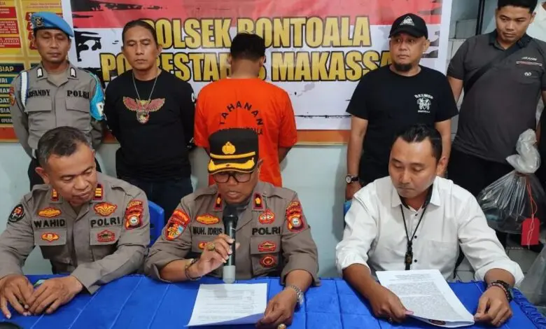 Pelaku Pembakar Rumah Mertuanya di Makassar Ditangkap Polisi Pelaku Pembakar Rumah Mertuanya di Makassar Ditangkap Polisi