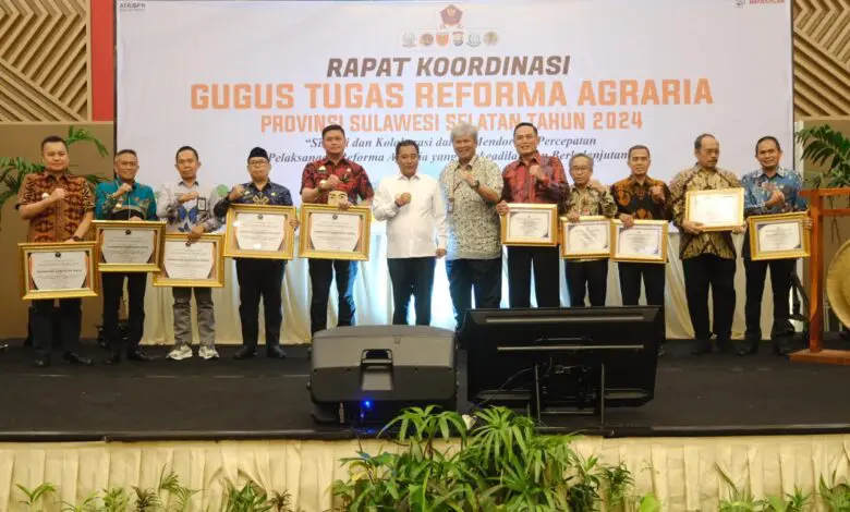 Pemkab Gowa Jadi Pemerintah Teraktif Penyelenggaraan Reforma Agraria