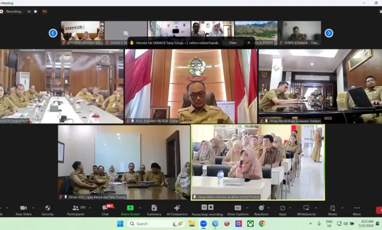 ASN Sambut Baik Rapat Virtual OPD di Sulsel untuk Genjot Pelayanan Publik ASN Sambut Baik Rapat Virtual OPD di Sulsel untuk Genjot Pelayanan Publik