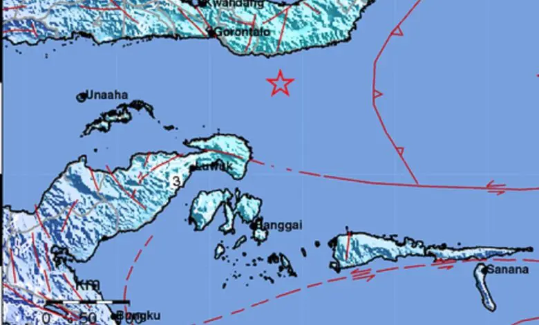 Gempa Bumi Berkekuatan Magnitudo 5,6 Guncang Bolaang Mongondow Sulsel Gempa Bumi Berkekuatan Magnitudo 5,6 Guncang Bolaang Mongondow Sulsel