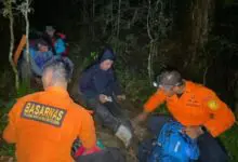 Terjebak! 6 Pelajar Pendaki Gunung Lompobattang Sulsel, Sukses Diselamatkan Tim Basarnas (Foto: Dok. SAR Makassar)