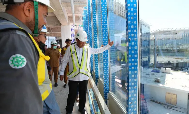 Progres Pembangunan RS OJK di CPI Makassar Sudah 78 Persen Progres Pembangunan RS OJK di CPI Makassar Sudah 78 Persen