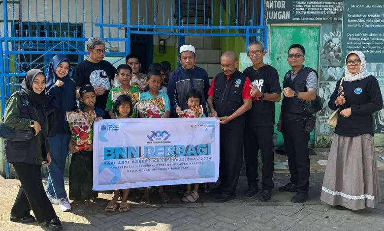 BNNP Sulsel Berbagi Kepedulian Menjelang Hari Anti Narkoba BNNP Sulsel Berbagi Kepedulian Menjelang Hari Anti Narkoba