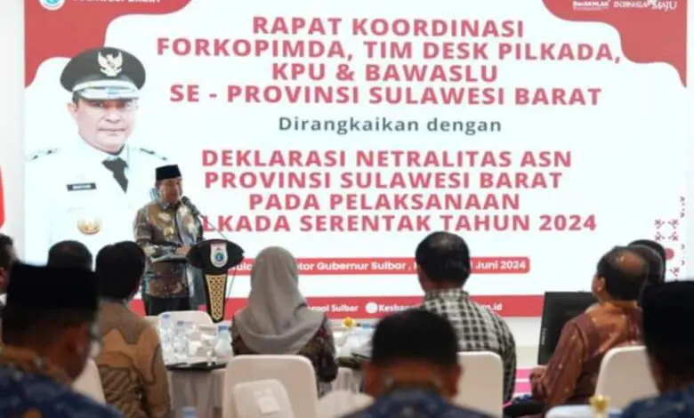 Pj Gubernur Bahtiar Harapkan Partisipasi Pemilih di Pilkada Sulbar Capai 90 Persen Lebih Pj Gubernur Bahtiar Harapkan Partisipasi Pemilih di Pilkada Sulbar Capai 90 Persen Lebih