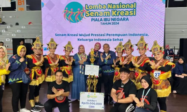 Tim Senam Kreasi Sulsel Torehkan Sejarah, Raih Juara I Piala Ibu Negara 2024 Tim Senam Kreasi Sulsel Torehkan Sejarah, Raih Juara I Piala Ibu Negara 2024