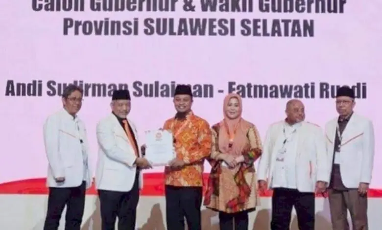 PKS Resmi Usung Andi Sudirman-Fatmawati di Pilgub Sulsel PKS Resmi Usung Andi Sudirman-Fatmawati di Pilgub Sulsel
