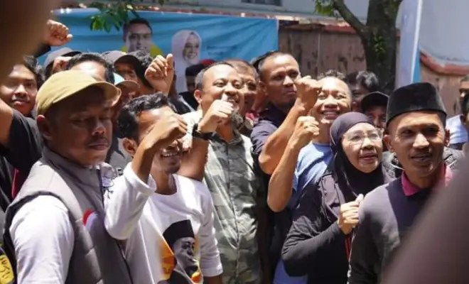 Pilgub Sulsel, Andi Sudirman Sulaiman Temui Ratusan Relawan di Kota Palopo Pilgub Sulsel, Andi Sudirman Sulaiman Temui Ratusan Relawan di Kota Palopo