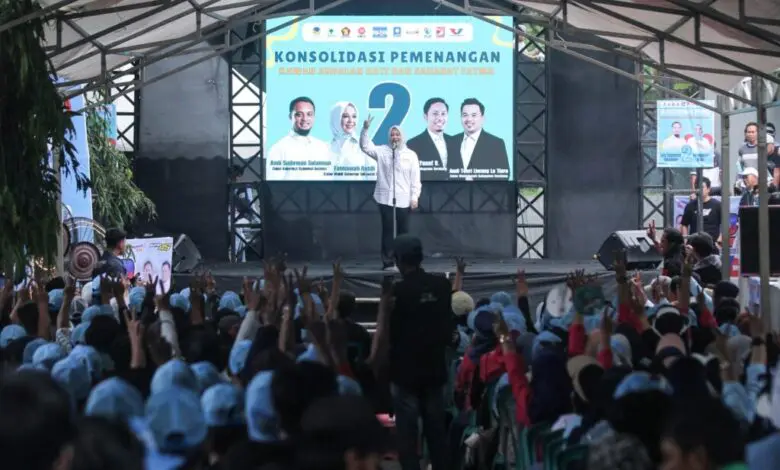 Cawagub Fatmawati Ajak Masyarakat Kawal Pilkada Enrenkang dan Menangkan Andalan Hati di Pilgub Sulsel Cawagub Fatmawati Ajak Masyarakat Kawal Pilkada Enrenkang dan Menangkan Andalan Hati di Pilgub Sulsel