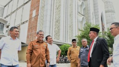 Gubernur Edy Rahmayadi Minta Pembangunan Masjid Agung Sumut Selesai Tepat Waktu