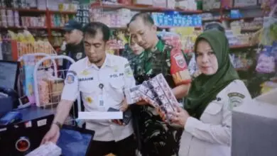 Bea Cukai dan Satpol PP Luwu Timur Sita 7.100 Batang Rokok Ilegal