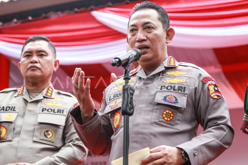 Kapolri: Dugaan Pemerasan SYL oleh KPK Ditangani Cermat dan Hati-hati