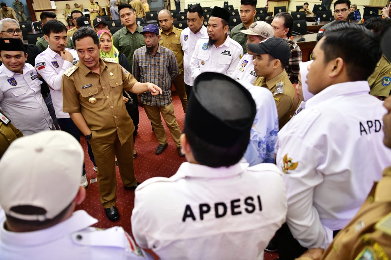 Terima Apdesi, Pj Gubernur Sulsel Tegaskan Surat Edaran Hanya Bersifat Imbauan