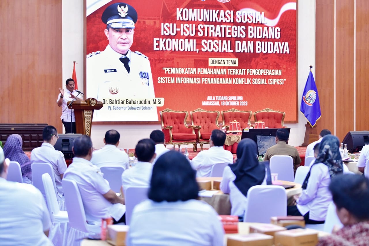Bahtiar: Kemendagri Kembangkan Aplikasi SIPKS, Teknologi Deteksi Dini Konflik Sosial