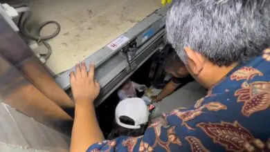 Dosen dan Mahasiswi Terjebak Lift Kampus Unifa Makassar