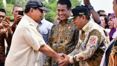 Prabowo Hadiri Kegiatan ICMI di Makassar