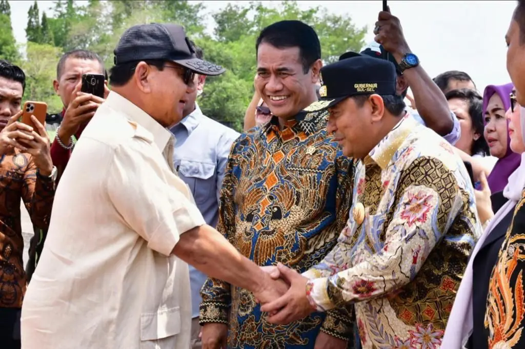 Prabowo Hadiri Kegiatan ICMI di Makassar