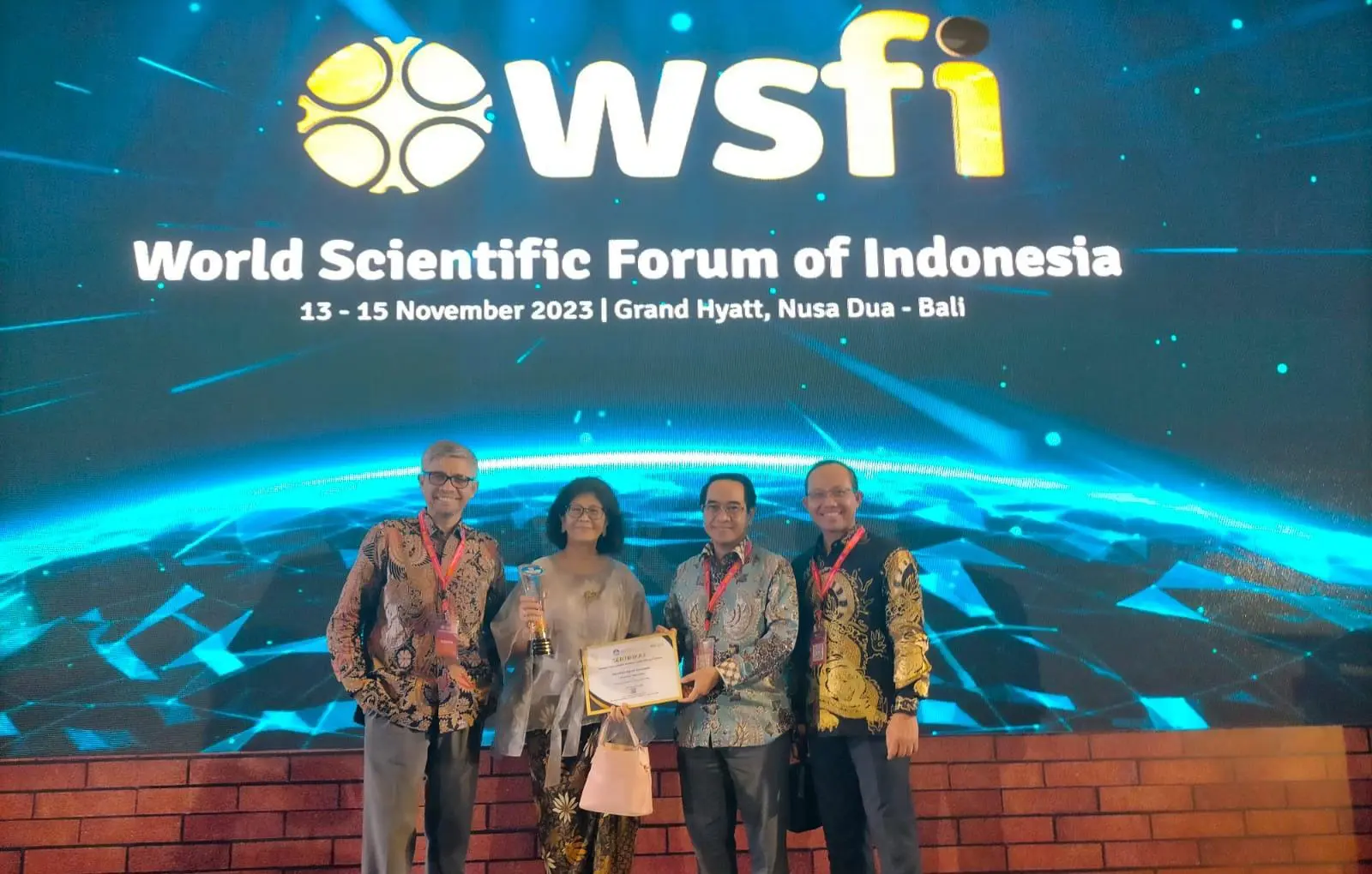 Prof Agnes Dari Unhas Runner Up Anugerah Dosen Academic Leaders 2023 Bidang Pertanian