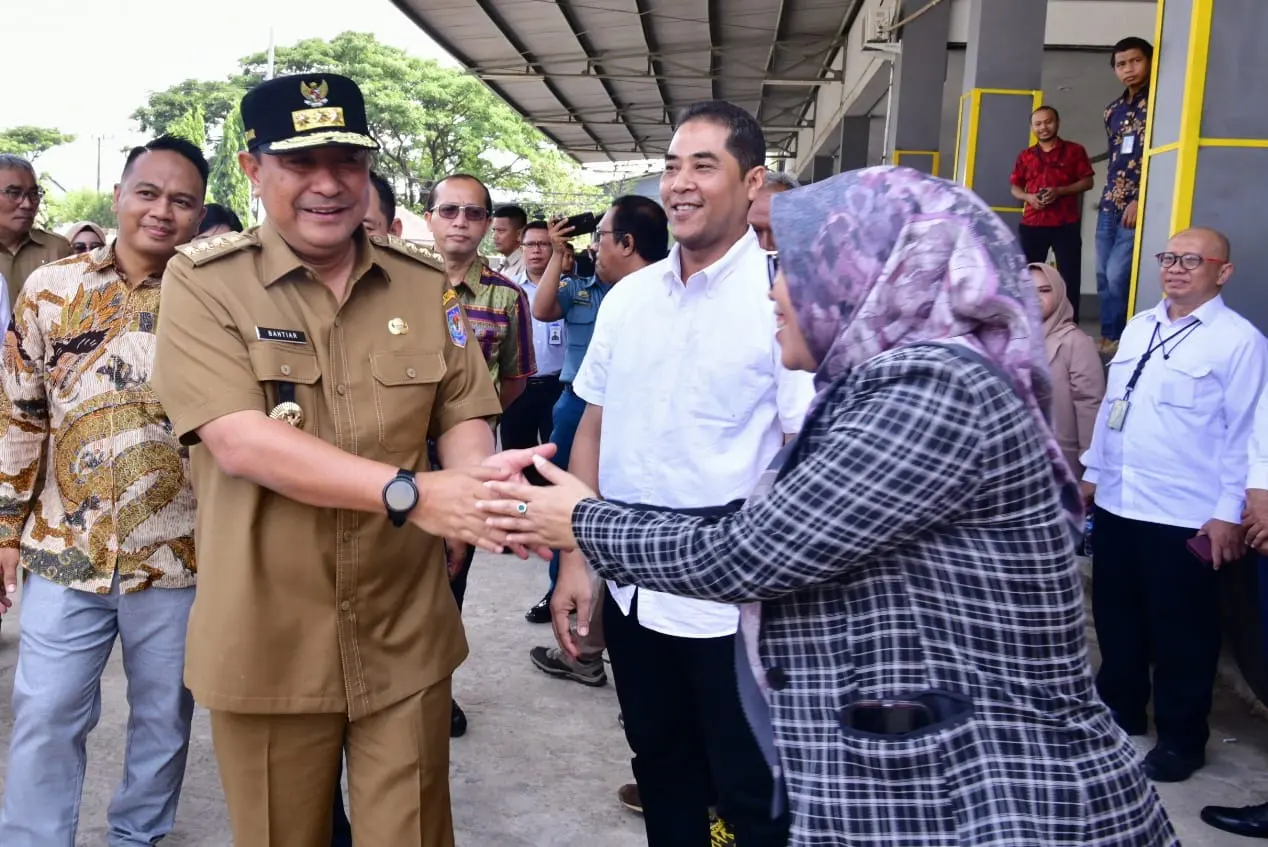 Pj Gubernur Sulsel Groundbreaking Packing House dan Ripening Pisang Cavendish