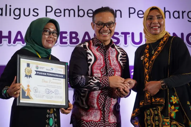 Wow…. Desa Bontoloe, Kab Takalar Sabet Penghargaan Desa Bebas Stunting 2023
