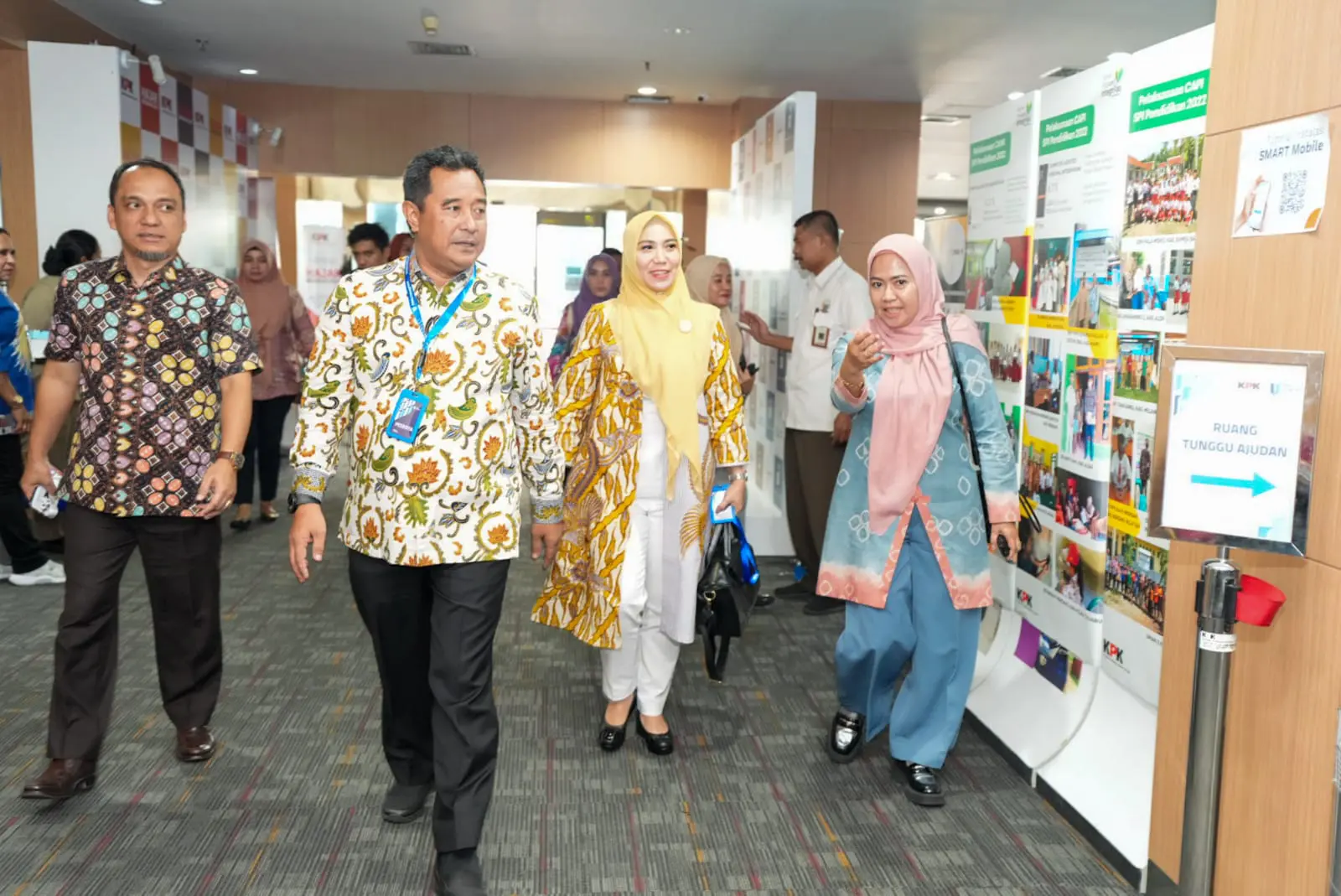 Bahtiar Baharuddin dan Sofha Marwah Kembali Ikuti PAKU Integritas KPK