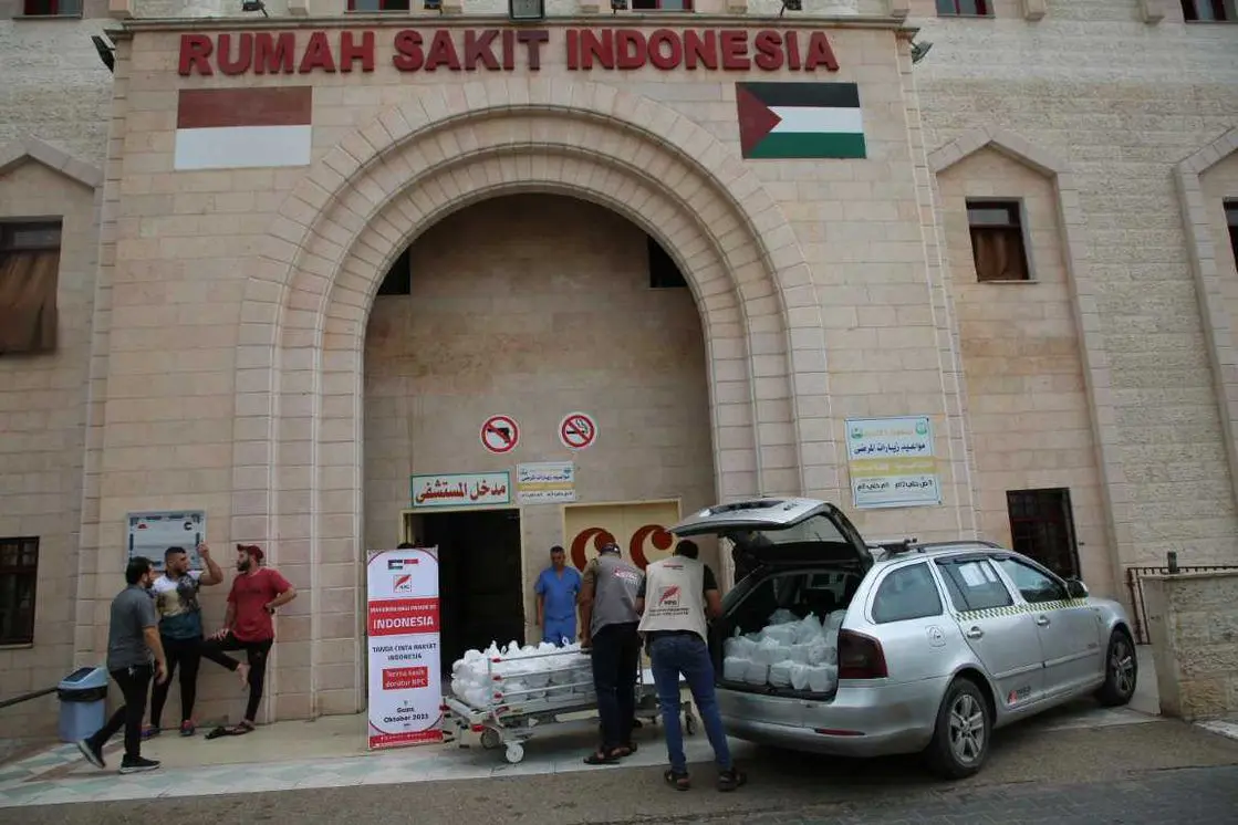 RS Indonesia Satu-satunya Harapan Warga Palestina di Gaza Utara