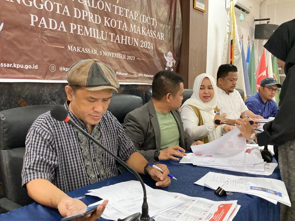 KPU Makassar Segera Periksa 8 PPK dan PPS Atas Dugaan Pelanggaran Kode Etik