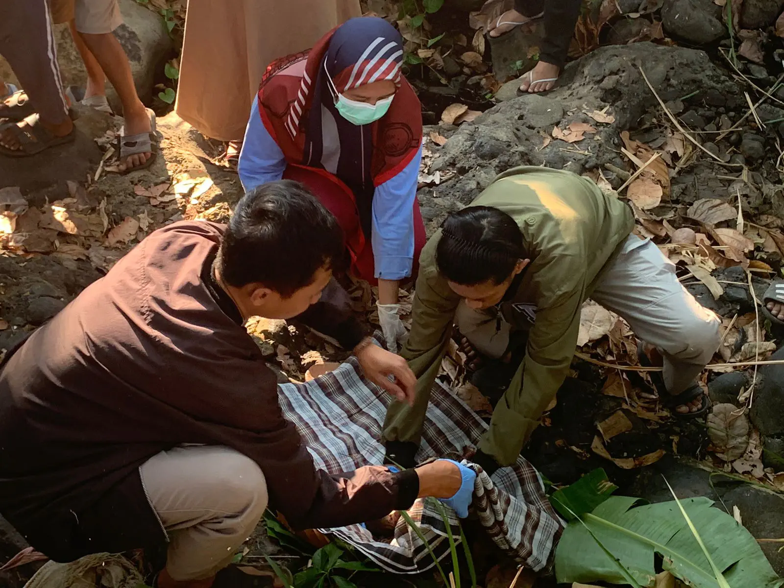 Miris, Warga Bantaeng Temukan Jasad Bayi yang Sedang Dimakan Biawak