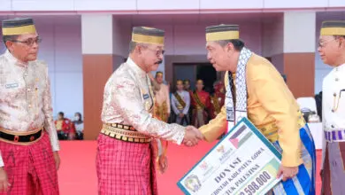 Pemkab Gowa Serahkan Bantuan untuk Palestina ke Baznas Sulsel