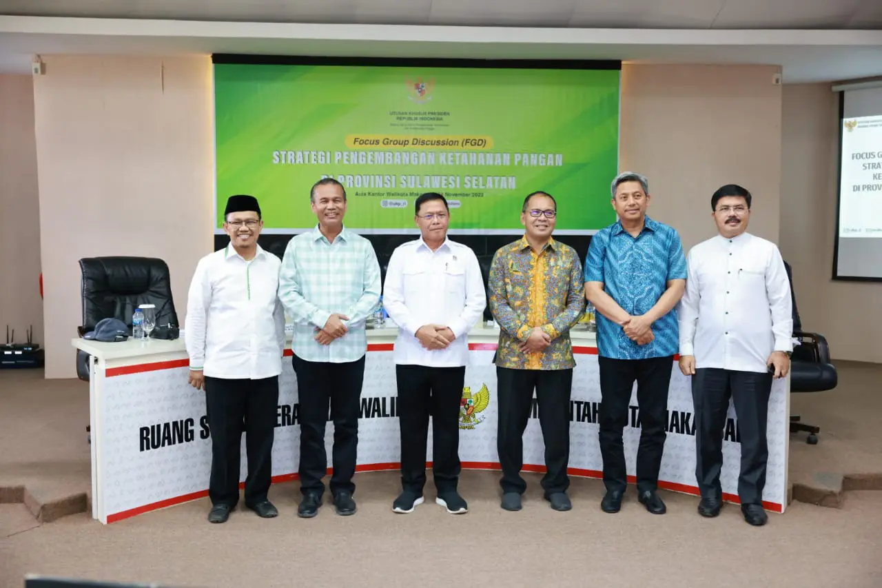 Serap Aspirasi Terkait Ketahanan Pangan, Utusan Khusus Presiden Sambangi Makassar