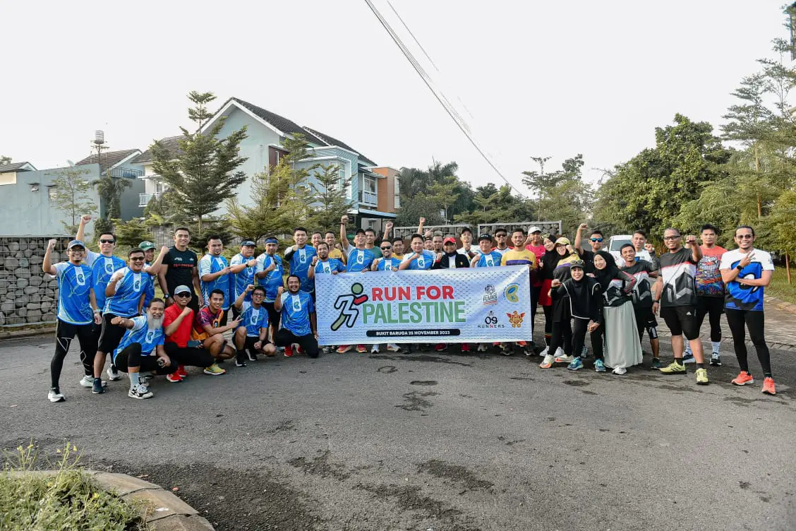 Run For Palestine Berhasil Kumpulkan Puluhan Juta Donasi