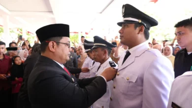 Pesan Pj Bupati Bantaeng saat Lantik 25 Kepala Desa