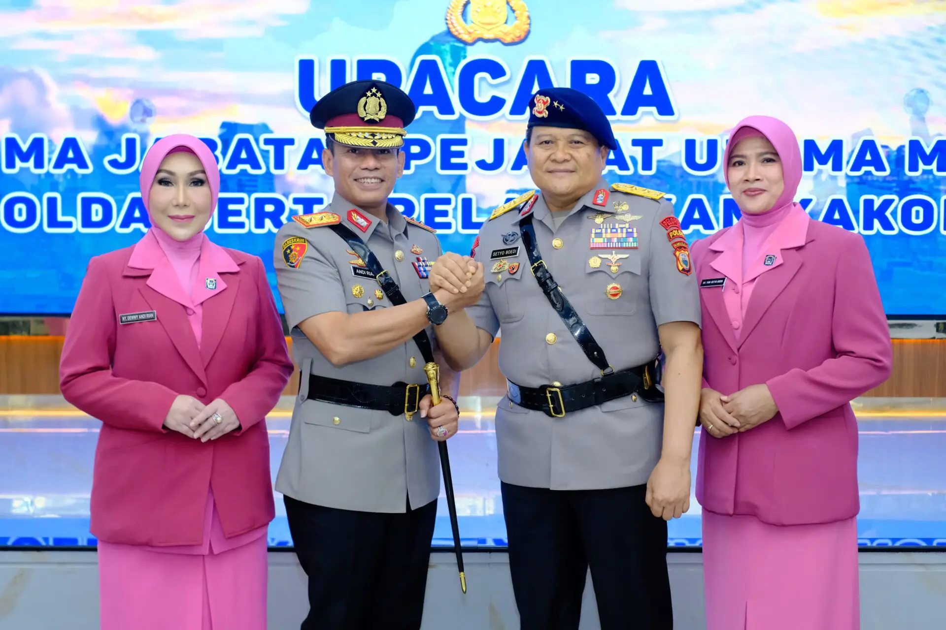 Kapolri Resmi Lantik Irjen Andi Rian Jadi Kapolda Sulsel