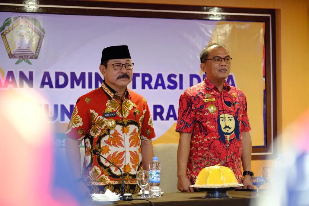 Kades di Gowa Latihan Penataan Administrasi Desa dan Tapal Batas