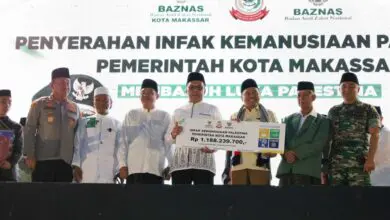 Pemkot Makassar Salurkan Rp1,18 Miliar Bantuan untuk Palestina