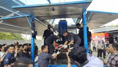 BNNP Sulsel Musnahkan Barang Bukti Kejahatan Narkotika Pengungkapan 2023