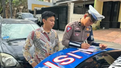 Ditlantas Polda Sulsel Tindak Tegas Pengguna Plat Nomor Kendaraan Palsu